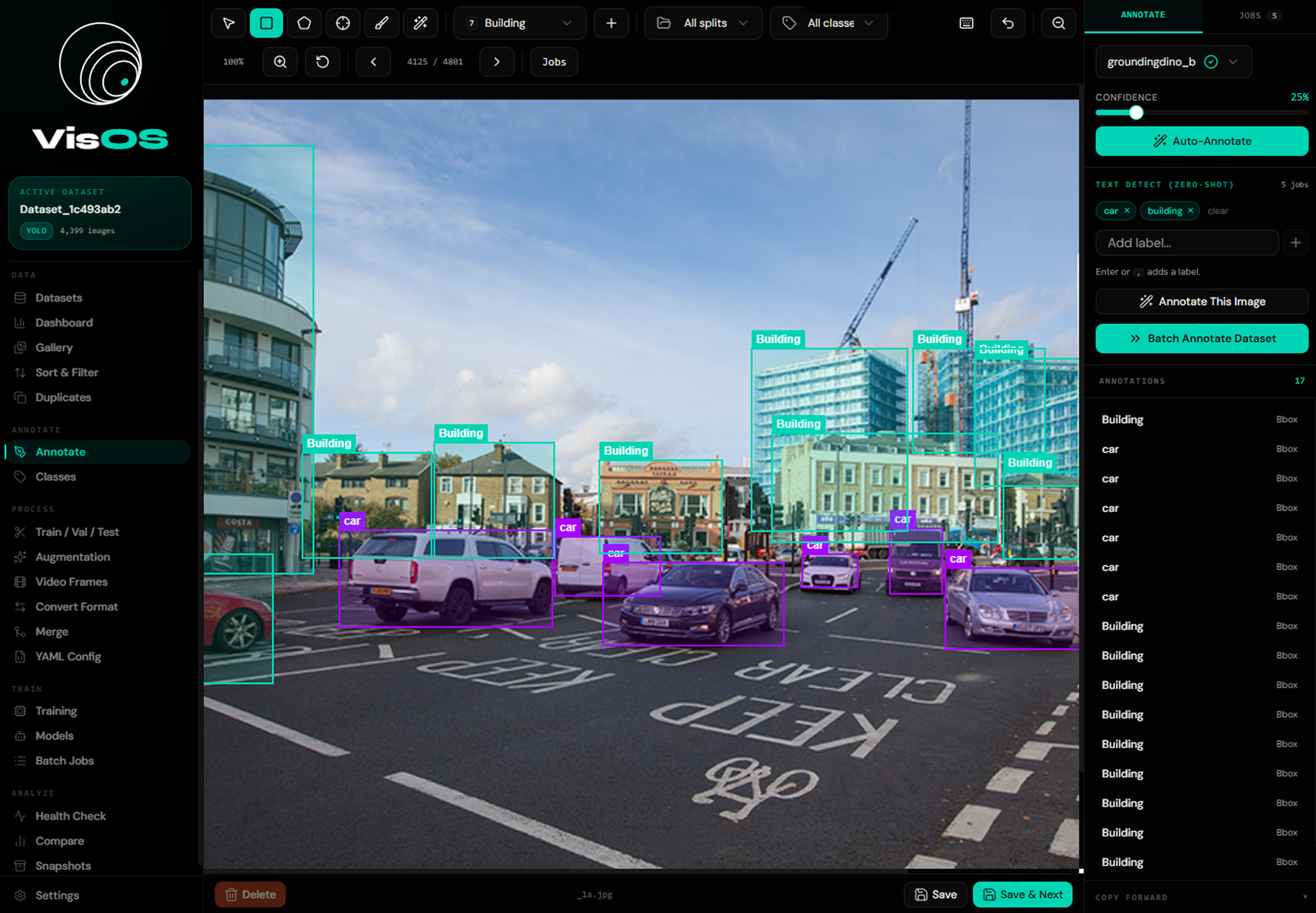 VisOS — Local Computer Vision Workbench